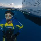 filming underwater